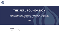 Desktop Screenshot of perlfoundation.org