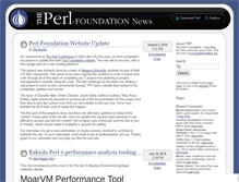 Tablet Screenshot of news.perlfoundation.org